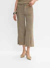 Joseph Ribkoff - Wide-Leg Denim Capris