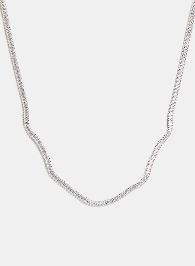 Collier en zircons cubiques
