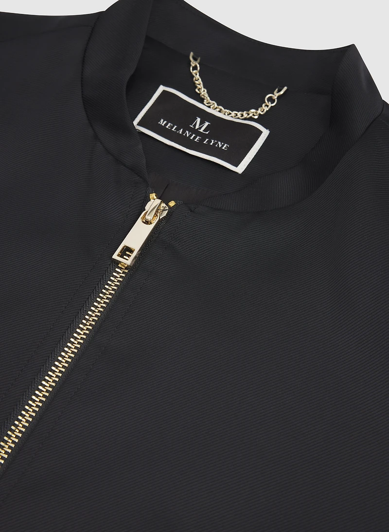 Satin Bomber Jacket
