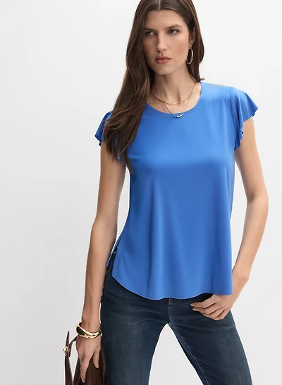 Joseph Ribkoff - Haut à mancherons volantés