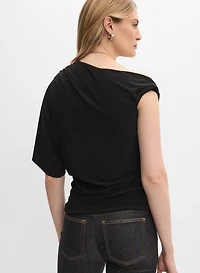 Asymmetric Single-Sleeve Top