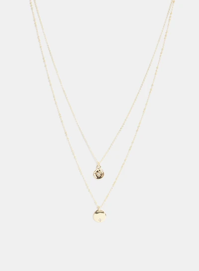 Layered Pendant Necklace