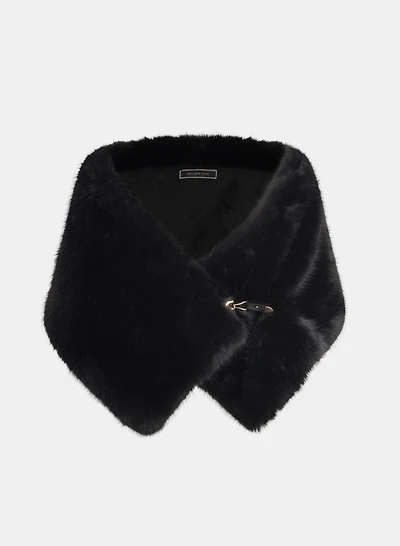 Étole en fausse fourrure