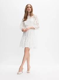 Guipure Lace Dress