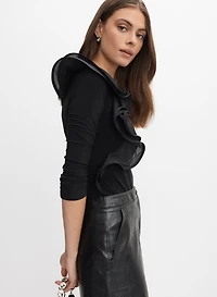 Joseph Ribkoff - Ruffle Detail Top