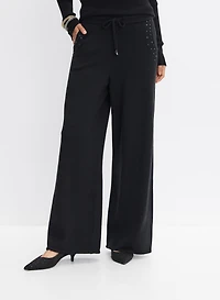 Joseph Ribkoff - Knit Wide-Leg Pants