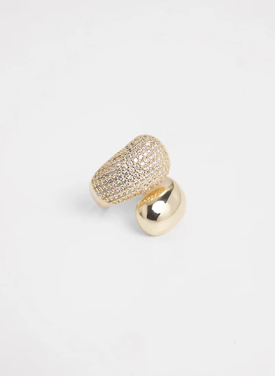 Cubic Zirconia Crystal Ring