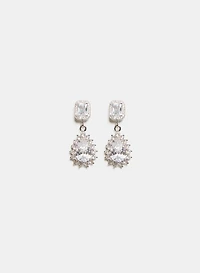 Boucles d'oreilles pendantes en goutte d'eau
