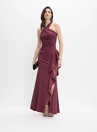 BA Nites - Waterfall Ruffle Dress