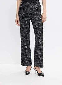 Joseph Ribkoff - Abstract Jacquard Knit Pants