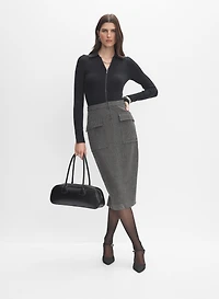 Fitted Illusion Dress