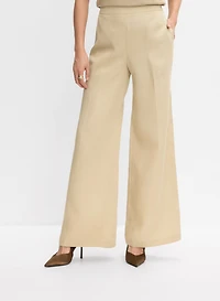 Pantalon à jambe large