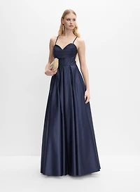 Robe de bal à corset perl