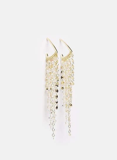 Bead Cascade Earrings