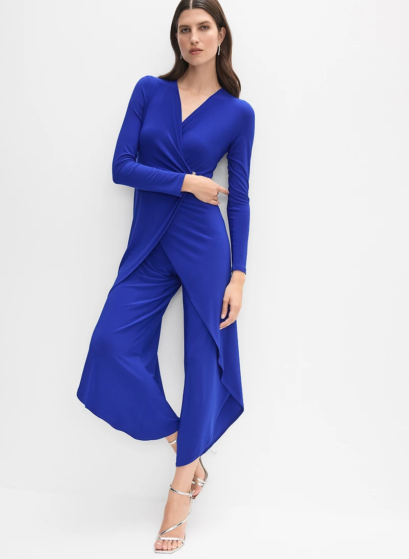 Joseph Ribkoff - Brooch Fastened Jumpsuit