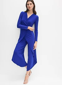 Joseph Ribkoff - Brooch Fastened Jumpsuit