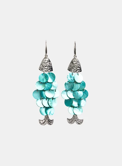 Fish Shell Earrings