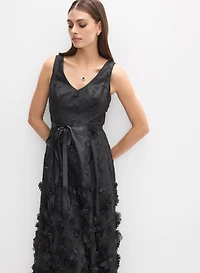 3D Floral Dress