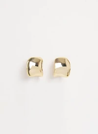 Curved Hoop Earrings