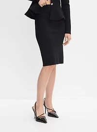 Jupe crayon en tricot