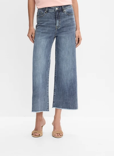 Pantalon gaucho en denim
