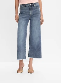 Pantalon gaucho en denim