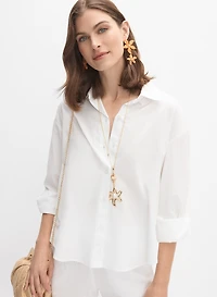 Cotton Embroidered Blouse