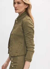 Cropped Denim Jacket