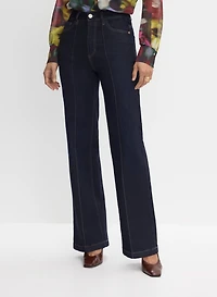 Pintuck Detail Trouser Jeans