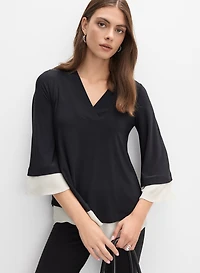 Joseph Ribkoff - Haut à bordures contrastantes