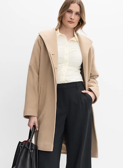 Mallia - Wool Blend Coat