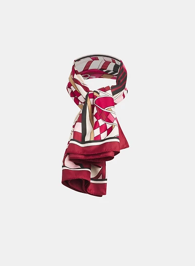 Ribbon Print Scarf