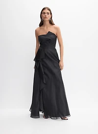 BA Nites - Robe en organza à cascade