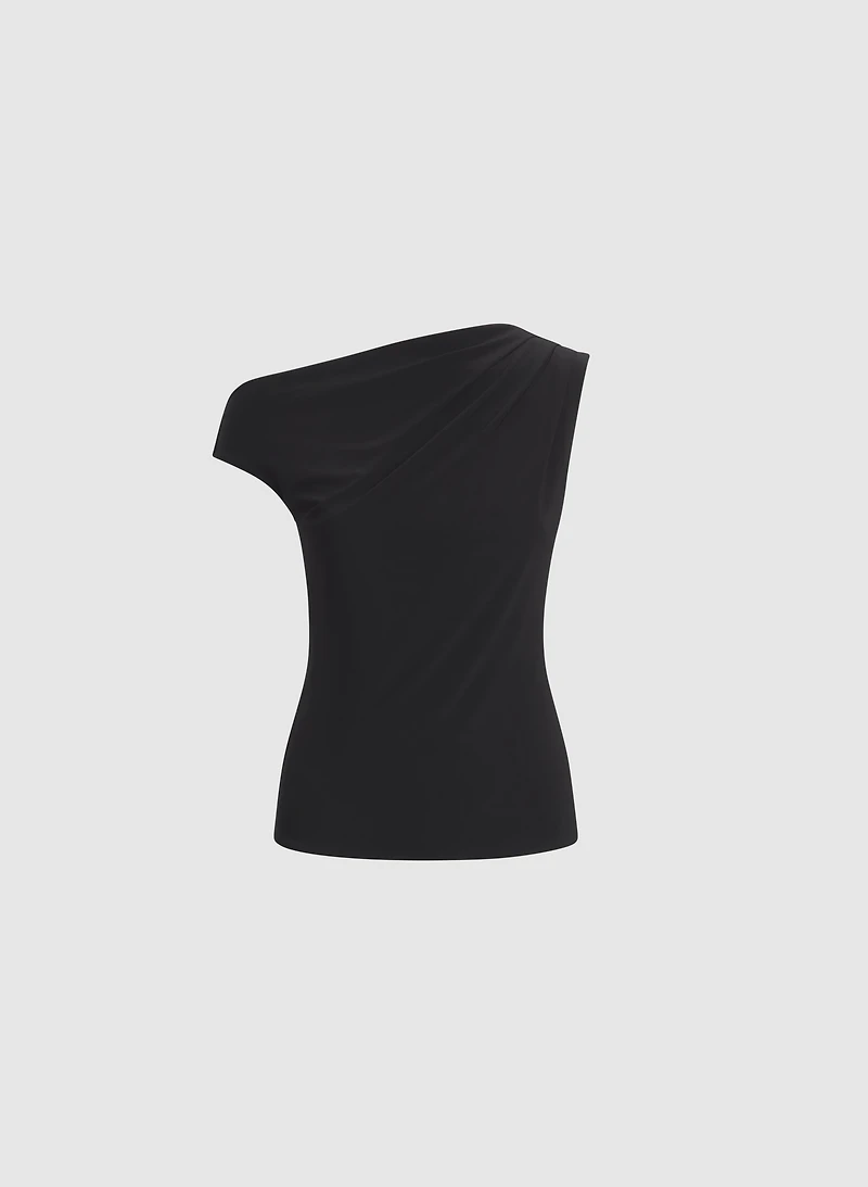 Asymmetric Off-Shoulder Top