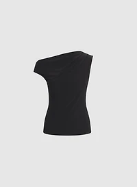 Asymmetric Off-Shoulder Top