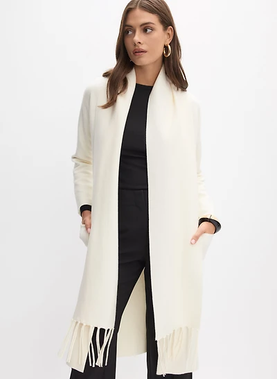 Cardigan à foulard