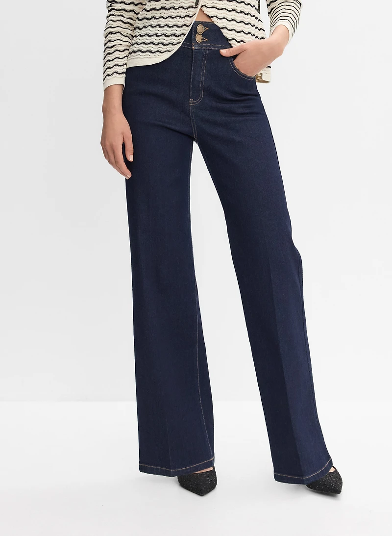 Double Button Trouser Jeans