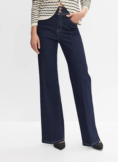 Double Button Trouser Jeans