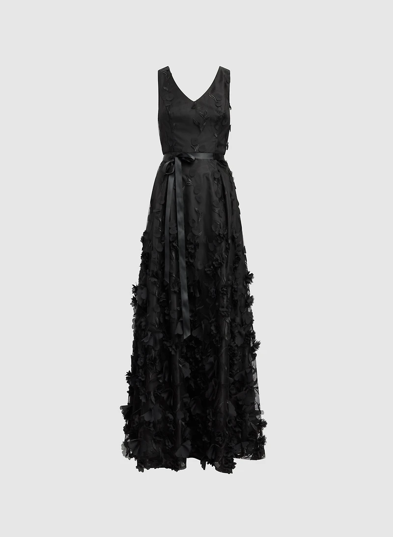 3D Floral Dress