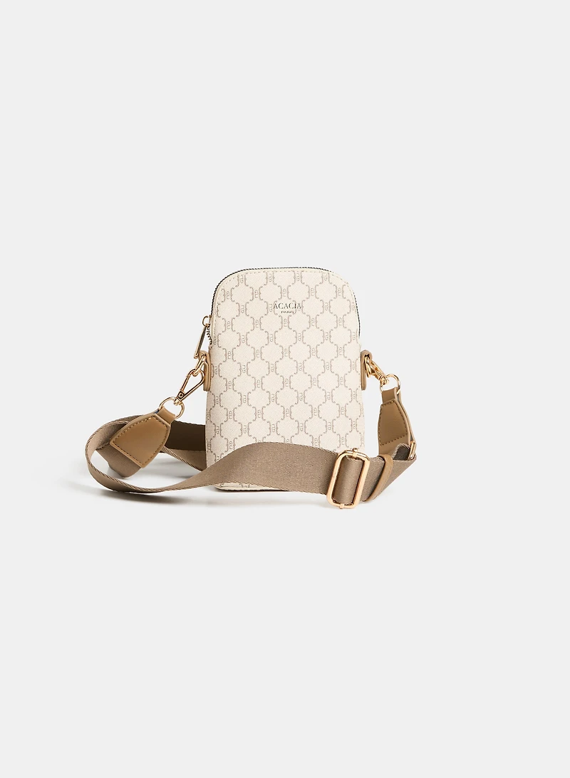 Monogrammed Phone Bag