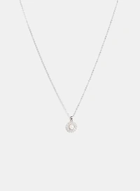 Pearl Pendant Chain Necklace