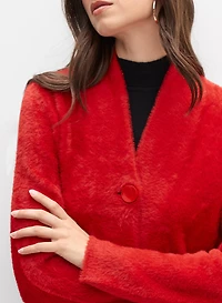 Joseph Ribkoff - Long Faux-Fur Coat