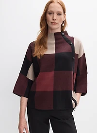 Joseph Ribkoff - Pull à motif carreauté