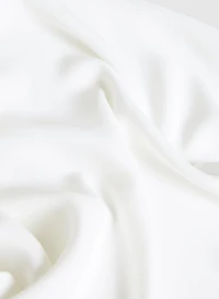 Blouse en crêpe à encolure V
