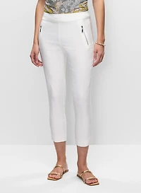 Capri taille haute à enfiler