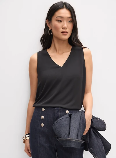Blouse sans manches légère