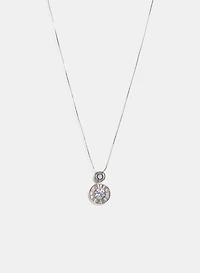Collier à pendentif en pierres