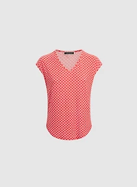 Geometric Print Top