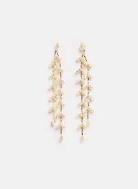 Cascading Cubic Zirconia Earrings