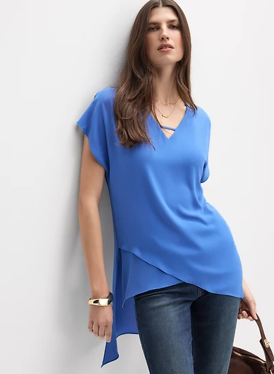 Joseph Ribkoff - Blouse tunique asymétrique